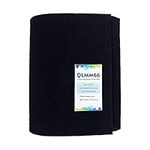 QLMM66 Carbon Fabric Filter 16" x 48" x 0.12" (1 Pack) Replacement Activated Charcoal Hepa AC Vent Filter Carbon Air Pre Filter Fabric Sheet Carbon Pad