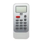 LipiWorld® 129 (3D AUTO) AC Remote Control (Old Remote Exactly Same Remote Will Only Work) Compatible for Whirlpool Ac Remote