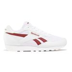 Reebok Unisex Rewind Run Shoes, White/Rich Maroon/Barely Grey, 9 UK