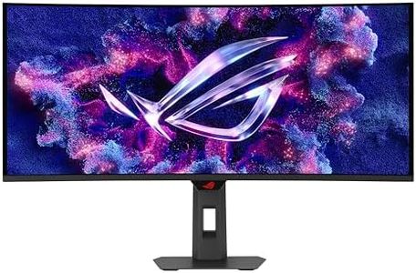 ASUS ROG Strix OLED XG34WCDG 34" Gaming Monitor (3440 x 1440, 175Hz, 0.03ms (GTG), Neo Proximity Sensor, 99.3% DCI-P3, 10-Bit True Colors, G-Sync Compatible, ELMB, HDR, USB-C