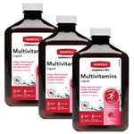 Wampole Multivitamins Liquid – Adults Daily Intake – Fast Liquid Absorption – 350 ml (Pack of 3)