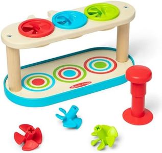 Melissa & Doug Trottole Abbina e Spingi Giocattolo per lo Sviluppo di Bambini e Bambine da 2 Anni in su - Certificato FSC
