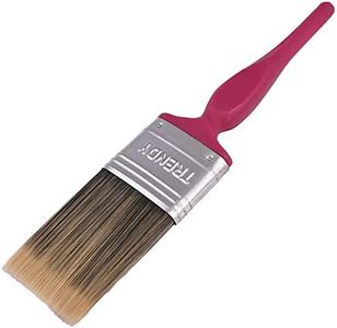 ITZU Trendy Paint Brush 50mm Super Sturdy Bristles for Wall Oil Canvas Enamel and Water-Based Painting with Ergonomic Handle (Random Colors, Pack of 2)