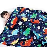 Lukeight Dinosaur Blanket for Boys 