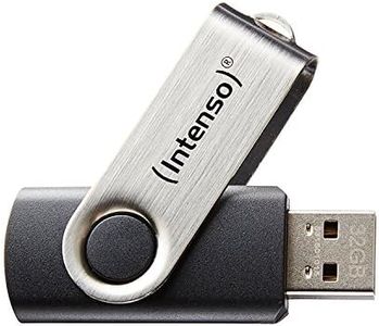 Intenso 3503460 - Memoria USB de 8 GB, Color Negro