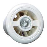 Vent Axia 188110 Luminaire L Combined Extract Fan & Light. Safety Extra Low Voltage