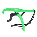 SAMSFX Fly Fishing Floating Fish Lip Grip Grippers Pliers Clamp Grabber Holder (Green-9.6")