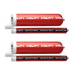 Hilti HY 200-R Injectable Mortar (2-Pack)