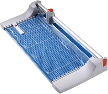 Dahle 444 paper cutter (up to DIN A2, 30 sheets cutting capacity) 670 mm, blue 00444-09686