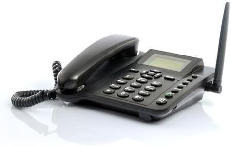 BW T¨¦l¨¦Phone GSM 4 Bandes sans Fil avec ¨¦Cran 2,4" (Environ 6 cm) pour Bureau/Famille/Personnes ?g¨¦ES