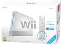 Nintendo Wii Console (White) with Wii Sports + Wii Sports Resort including Wii Remote Plus Controller (Wii)