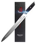 TUO Slicing Carving Knife 12 inch - Slicing Knife Carving Knife Long Slicer German HC Steel with Pakkawood Handle - Falcon Series