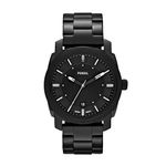 Fossil Men's FS4775 Machine Analog Display Analog Quartz Black Watch