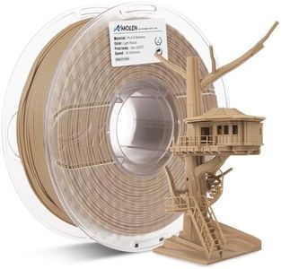 AMOLEN PLA Wood Bamboo 3D Printer Filament 15 Bamboo