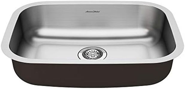 American Standard Portsmouth ADA Single Bowl Stainless Steel Kitchen Sink, 18SB6231800S.075