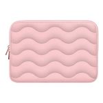 ARVOK Puffy Laptop Sleeve 13 13.3 14 inch for MacBook Air 13 inch/Pro 14 inch, Laptop Case Notebook Computer/Tablet Pouch Cover for HP/Dell/Lenovo/Asus/Acer/Samsung, Extra Bag, Winter, Women, Cute