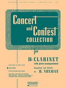 Concert and Contest Collection for Bb Clarinet: Solo Book Only