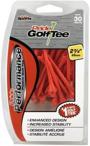 PRIDE GOLF TEE unisex adult 2-3/4 Inch Golf Tees, Citrus Orange, 2.75 US