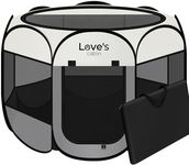 Love's cabin Pet Puppy Dog Playpen,