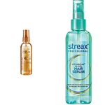 Streax Hair Serum, 100ml and Streax Pro Hair Serum Vita Gloss, 100ml