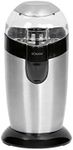 Bomann KSW 445 CB Electric Coffee Grinder with Stainless Steel Impact Blade, Capacity 40 g, 120 Watt Motor, Stainless Steel/Black