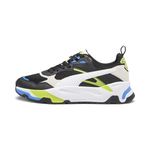 Puma Mens Trinity Black-White-Lime Smash Sneaker - 10 UK (38928912)