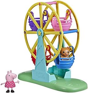 Hasbro Peppa Pig Peppa’s Adventures Peppa’s Ferris Wheel Playset Preschool Toy, with Peppa Pig Figure and Accessory for Kids Ages 3 and Up