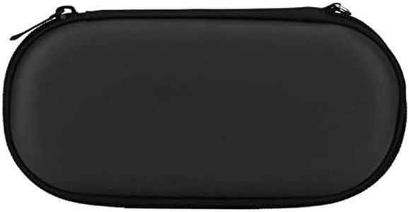 Estuche de Transporte para PS Vita 1000, PSV 2000, PSP 3000, Estuche de Transporte Duro Protector para Cargador, Cable, Auricular, etc., Impermeable y a Prueba de Golpes(Negro)