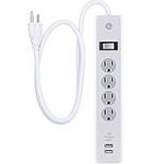 GE 14090 Surge Protector, 4 Outlet 