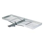 Curt 18100 Aluminum Cargo Carrier with Folding Shank - 2 Piece