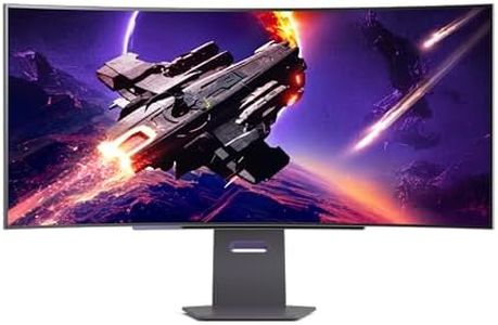 LG 45GS95QE-B.AEU - Monitor Ultragear, OLED, 45 Pulgadas, 3440x1440, 21:9, 1200000:1, 0,03ms, 244 Hz, G-Sync, FreeSync Premium Pro, Antideslumbrante, Curvatura Óptima, Tecnología MLA+, Negro