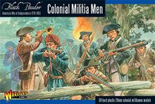 Black Powder - American War Of Independence - Colonial Militia Men (28mm)