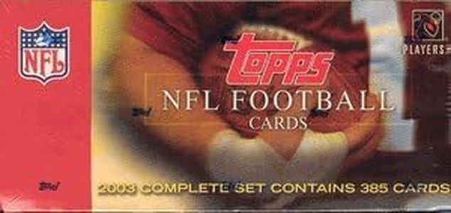 2003 Topps Factory Set Football Cards Unopened Hobby box - Carson Palmer & Larry Johnson Rookie Year