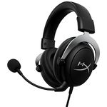 HyperX CloudX, Official Xbox Licensed Wired Over The Ear Headset with Mic (Silver)