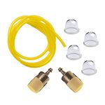 HIFROM 2 feet Fuel Line with Fuel Filter Primer Bulb for Honda GX22 GX25 GX31 GX35 HLT422 ULT425 UMK431 UMK435 HHB25 HHH25 HHT31S HHT35S WX10 FG110 Replace 17672-Z0H-003