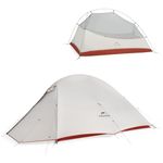 Naturehike Upgraded Cloud Up 2 Person Tent Backpacking Tent Camping Tents for 3 Season Lightweight Tents for Camping & Hiking