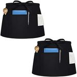 Syntus 2 Pack Server Aprons with 3 