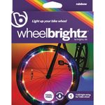 Wheelbrightz LED Bicycle Wheel Lights – Bright, Colorful Light for Bikes – Fits Front or Rear Tire – Weather-Resistant Tube with Battery Pack – for All Ages