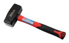 Hilka 54500040 2 Kg Pro Craft Club Hammer Fiber Glass Shaft , Black