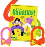 It's Bananas! The Monkey Tail Game - Funny, Fun Party Game & Board Game for All, Stocking Stuffer, Christmas, Thanksgiving, White Elephant, Girls Night, Birthday Gift, Gag, Novelty