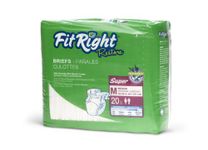 Medline Fitright Restore Briefs, Fitrestoremd, 1 Pound