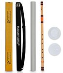 Punam Flutes E Natural Base Right Hand Indian Bansuri Size 29.3 Inches