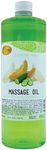 SPA REDI - Massage Oil, Cucumber Melon, 32 Oz - Professional Full Body Massage Therapy, Manicure, Pedicure - Relax Sore Muscles and Repair Dry Skin, Enhanced with High Absorption Oils and Vitamin E