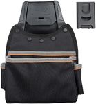 Klein Tools 55913 Tool Pouch, Tradesman Pro Modular Parts Pouch with Belt Clip works with Klein Click Lock Modular Wall Rack and Tool Belts