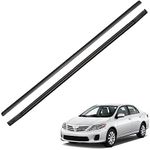 Silscvtt Roof Trim Molding Kit Sealing Strip Black Replacement for 2009-2013 Corolla