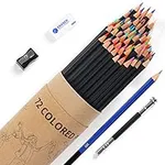 HTVRONT Colored Pencils - 72PCS Col