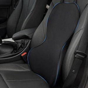 FOUNDCOOL Universal Memory Foam Car Seat Cushion for Driving Lumbar Support Pillow Back Support Cushion Driver Back Pressure Pain Fatigue Relief for Cars Trucks SUVs Vehicles