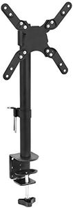 Mount-It! UltraWide Monitor Mount and TV Desk Mount | Heavy-Duty Height and Tilt Adjustable Monitor Stand for Screens up to 42" | VESA 75x75mm – 200x200mm