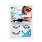 ARDELL Eye Lash 120 Black Deluxe Pack - 65223 + Duo Clear Glue 1g