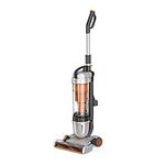 Vax Air Stretch Upright Vacuum Cleaner; Over 17m Reach; High performance, Multi-cyclonic, with No Loss of Suction; Lightweight - U85-AS-Be, Silver and Orange, 820W